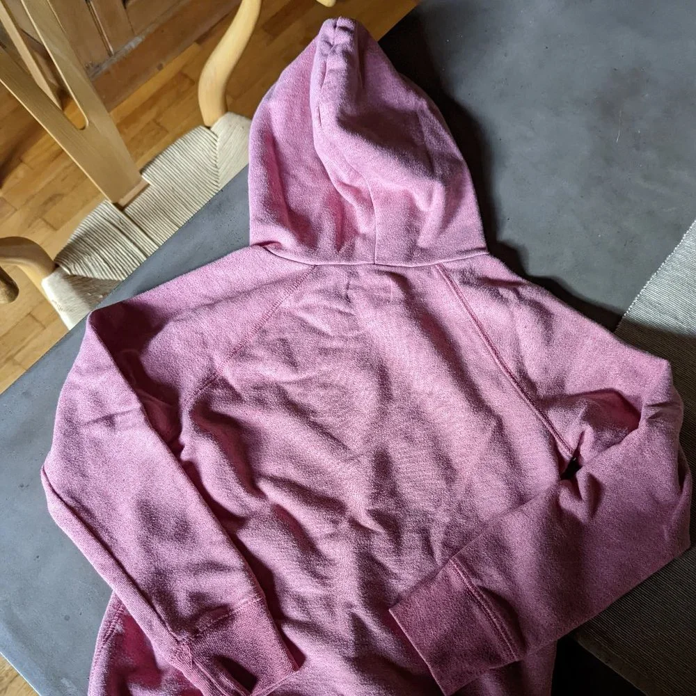J. Crew CrewCuts Pink Hoodie | Size 6-7 - Picture 6 of 8